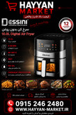 سرخ کن بدون روغن دسینی ۱۰ لیتر مدل DS-819DW