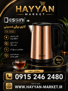 کتری برقی دسینی 2 لیتر مدل DS-36ss
