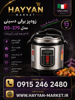 پلوپز و مولتی کوکر دسینی ۱۰ کاره مدل DS-379